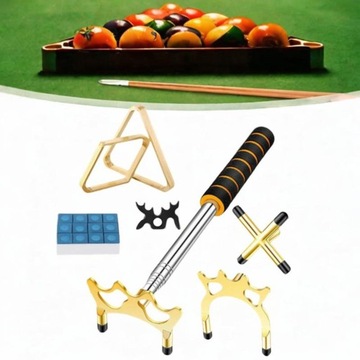 Выдвижной бильярдный кий Кий для пула Бридж Бильярдный кий Цвет дерева и золота