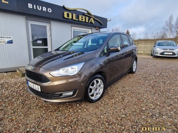 Ford C-MAX II Grand C-MAX Facelifting 1.5 EcoBoost 150KM 2016 Ford C-MAX Kamera Cofania Hak Park Asisst 1.5 Benzyna 150KM