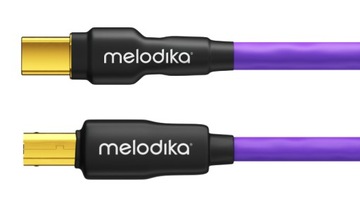 КАБЕЛЬ USB C-B MELODIKA MDUCB05 РАЗЪЕМ БЫСТРОЙ ПЕРЕДАЧИ ПЕРЕДАЧИ ЗОЛОТО 24К 0,5м
