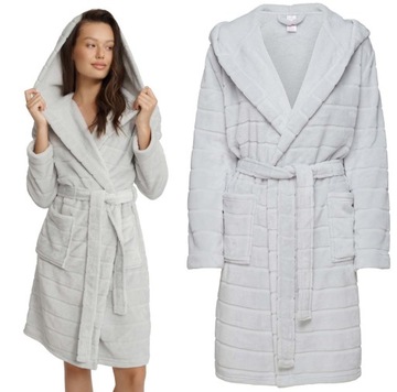 Szlafrok Damski Grease: Miękkość i Styl 41062-90X XXL