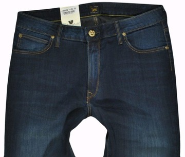 LEE spodnie JEANS regular blue MARION BOOT W27 L33