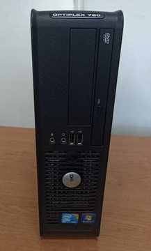 Komputer Dell Optiplex 780 BW2FV4J SFF Intel Q9400 Core Quad 4x2,66