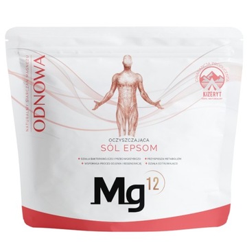 MG12 SÓL EPSOM 100% KIZERYT SIARCZAN MAGNEZU 4 KG