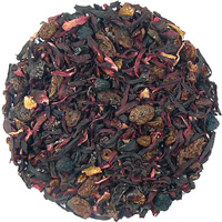 HERBATA Duch Puszczy RÓŻA hibiskus MALINA 50g