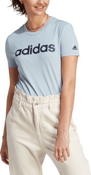 KOSZULKA DAMSKA ADIDAS LOUNGEWEAR ESSENTIALS SLIM LOGO TEE ADIDAS r 2XL