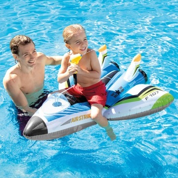 DMUCHANY SAMOLOT DO PŁYWANIA PISTOLET INTEX 57536