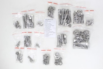 Śruby wsk 125 m06 b3 lelek stal nierdzewna ti