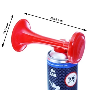 AAB LOUD AIR TRUMPET FANFARA 400 мл x 8