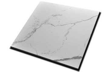 PŁYTKI PODŁOGOWE ŚCIENNE MATOWE GRES BIAŁY MARMUR MAT 60X60 CERAL