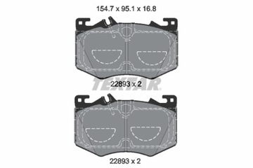 Klocki hamulcowe przód MERCEDES A (V177), A
