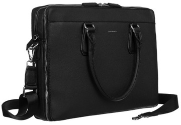 Torba na laptopa skóra eko na ramię męska A4