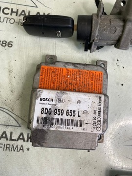 SENSOR MODUŁ AIRBAG AUDI A4 B5 8D0959655L