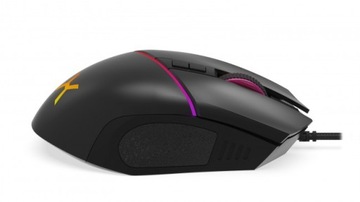 Mysz przewodowa Mouse USB podświetlenie RGB dla dziecka do grania gier gry