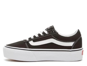 Trampki damskie buty old skool VANS WARD PLATFORM BLACK VN0A3TLC187 38.5