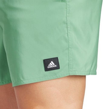 ШОРТЫ МУЖСКИЕ ADIDAS SOLID CLX, ШОРТЫ ДЛЯ ПЛАВАНИЯ, ЗЕЛЕНЫЕ S