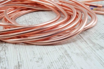 металлический плетеный кабель медный плетеный кабель лофт паук 1м