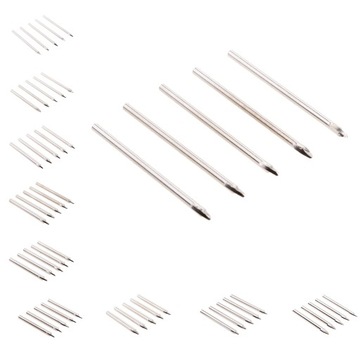 Набор сверл для стеклянной плитки, 5 шт.