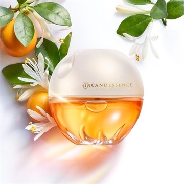 AVON WODA PERFUMOWANA INCANDESSENCE BERGAMOTKA RÓŻA DRZEWO TEKOWE 50ml