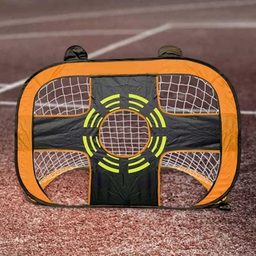 Детские футбольные ворота для двора, оранжевый