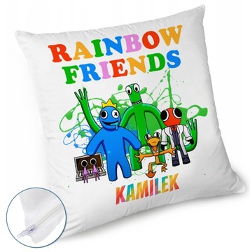 PODUSZKA Z NADRUKIEM RAINBOW FRIENDS PREZENT Y5