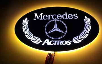 Светодиодное зеркало RGB MERCEDES TIR
