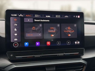 Cupra Formentor Crossover PHEV 1.4 e-HYBRID 245KM 2022 Cupra Formentor VZ Kubelki Kamera Cofania Pakiet skorzany ACC Faktura Vat23, zdjęcie 28