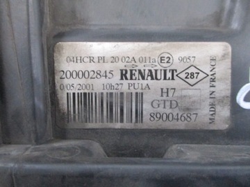 LAGUNA II ФАРА ФАРА ПЕРЕДНЯЯ ЛЕВАЯ, ОРИГИНАЛ