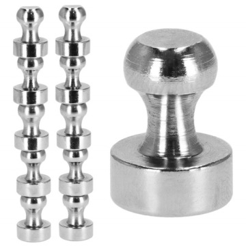 СИЛЬНЫЕ НЕОДИМОВЫЕ МАГНИТЫ ДЛЯ ХОЛОДИЛЬНИКА PIN STRONG MAGNET 12мм 20шт.