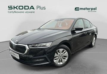 Skoda Octavia IV Liftback 1.0 TSI EVO 110KM 2023 Skoda Octavia Ambition Pakiety, Podgrzewana kierownica i fotele, Kamera,
