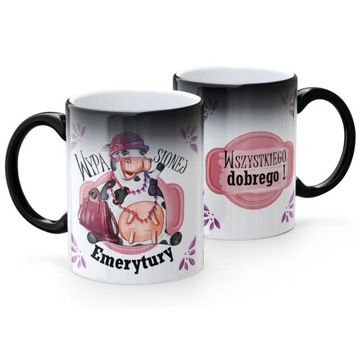 Kubek Prezent Dla Emeryta Emerytki WYPASIONEJ EMERYTURY Magiczny