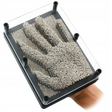 TABLICA SZPILKOWA PINART 3D PIN ART SREBRNA XXL