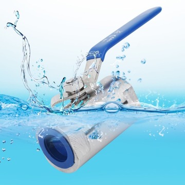 Zawór kulowy ze stali nierdzewnej 304, ręczny, gwintowany, G3/4in,