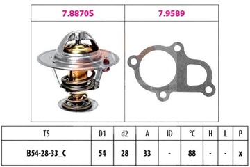 TERMOSTAT KIA SORENTO FACET