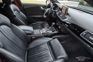 Audi A7 C7 A7 Sportback Facelifting 3.0 TDI competition 326KM 2016 Audi A7 3.0 BiTDI V6T 326KM 2016 Quattro Kamera Bose CzerwonePasy Alcantara, zdjęcie 36