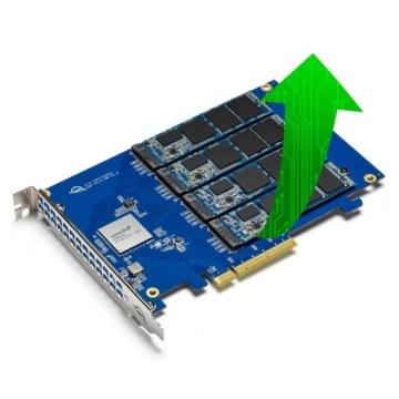 4x NVMe дисковый контроллер OWC Accelsior 4M2 PCIe3.0
