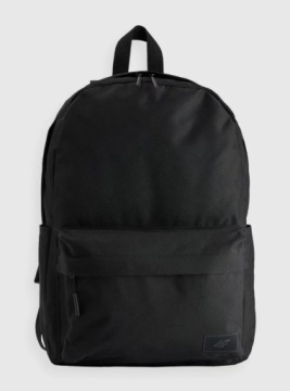 4F CZARNY PLECAK MIEJSKI Z MAŁYM LOGO