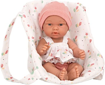 HISZPAŃSKA LALKA BOBAS MUNECAS ARIAS 60756 róż