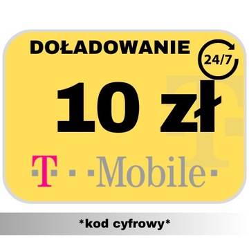 Пополнение T-Mobile на 10 злотых - АВТОМАТИЧЕСКИЙ