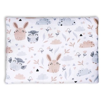 Poduszka do wózka, kołyski, łóżeczka płaska 25x35 bawełna 100 % Pepi