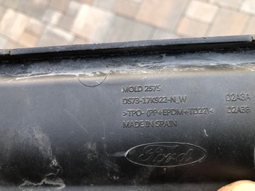 FORD MONDEO MK5 SPOILER ZDERZAK TYŁ