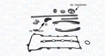 Magneti Marelli 341500001290 Zestaw łańcucha rozrządu