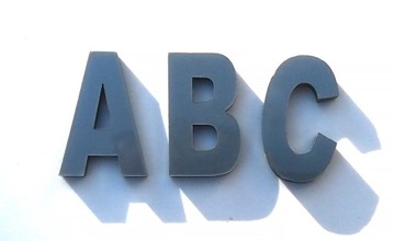 3D буква Буквы из плексигласа толщиной 3мм!!! самоуправление