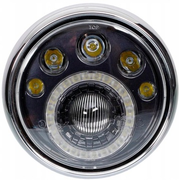 ФАРА СВЕТОДИОДНАЯ ФОНАРЬ передняя с допуском для МОТОЦИКЛА