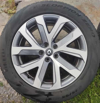 KOLA FELGI ALUMINIOWE ESPACE KADJAR TALISMAN R19