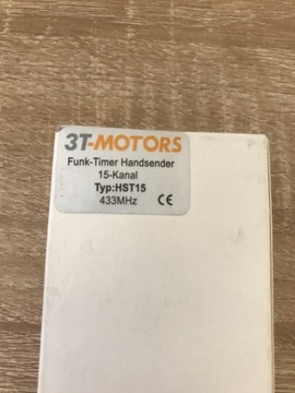 РАДИОУПРАВЛЕНИЕ ДЛЯ РОЛЬСТАВНИ С ТАЙМЕРОМ, 15-КАНАЛЬНОЕ HST15