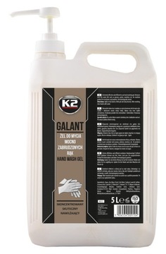 ŻEL DO MYCIA RĄK Z POMPKĄ 5 L K2 GALANT