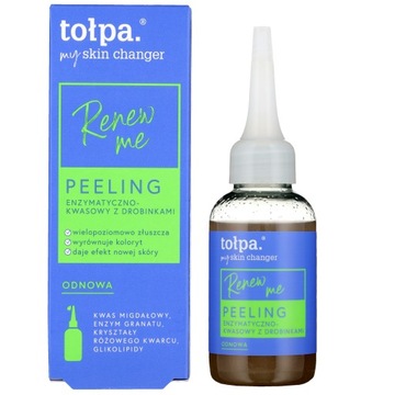 TOŁPA My Skin Changer Peeling enzymatyczno kwasowy z drobinkami do twarzy R