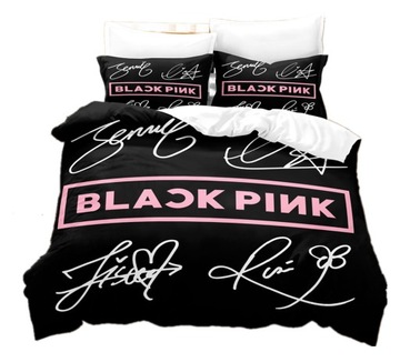 Komplet pościeli MŁODZIEŻOWY BLACKPINK 140x200