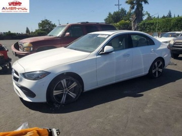 Mercedes Klasa C W206 2023 Mercedes-Benz Klasa C 2023r., 4matic, od ubezpieczalni 2.0 Benzyna 255KM