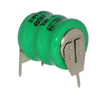 Akumulator 3,6V 60mAh MEC Ni-MH 3 pin